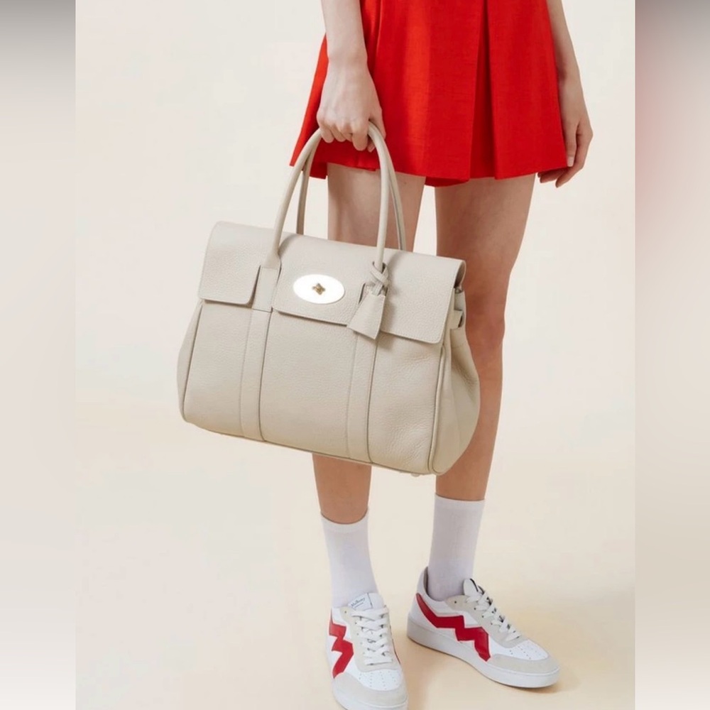 Mulberry Bayswater Pebble Leather Beige - Picture 13 of 14